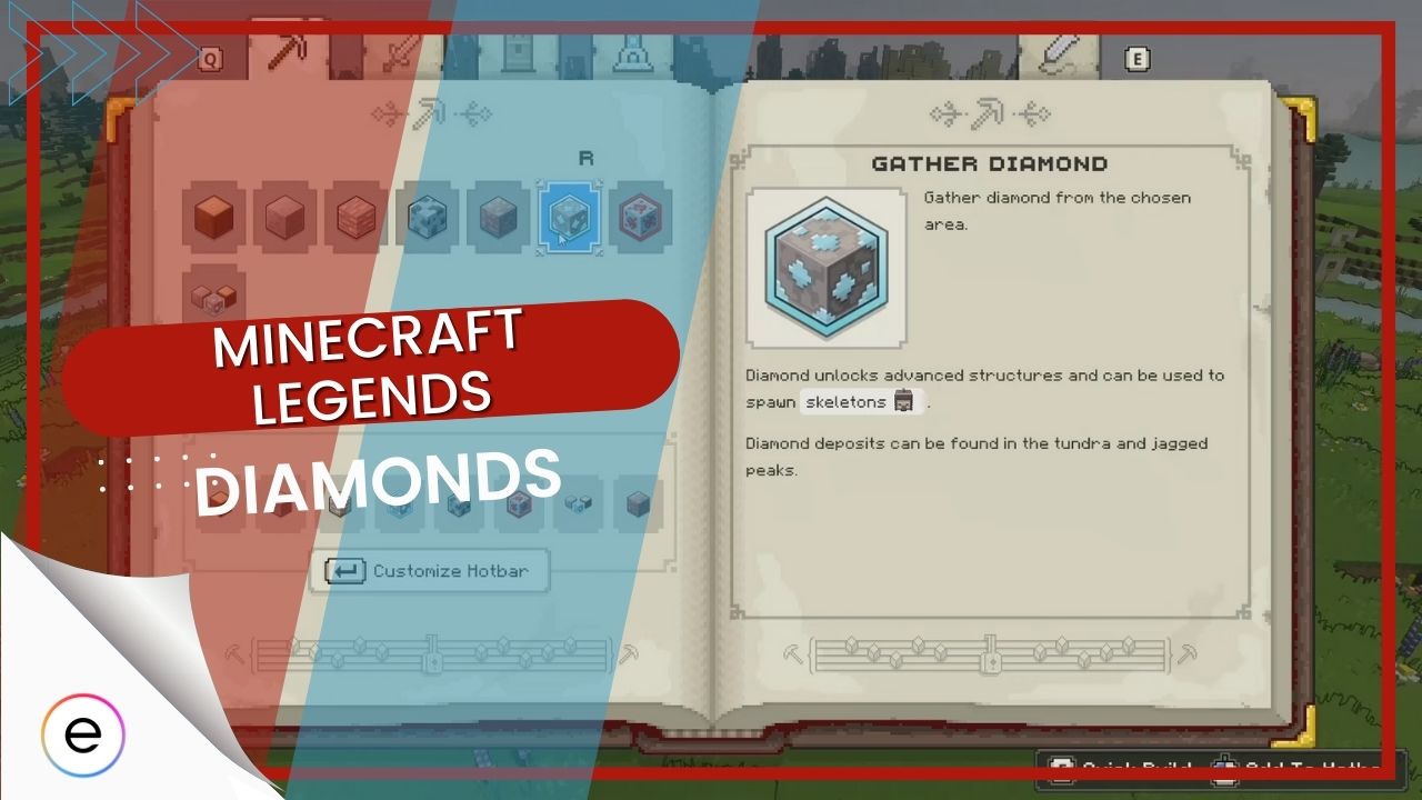 Minecraft Legends: Diamonds [Locations, Farming, Uses]