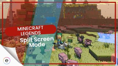 Minecraft Legends Split Screen