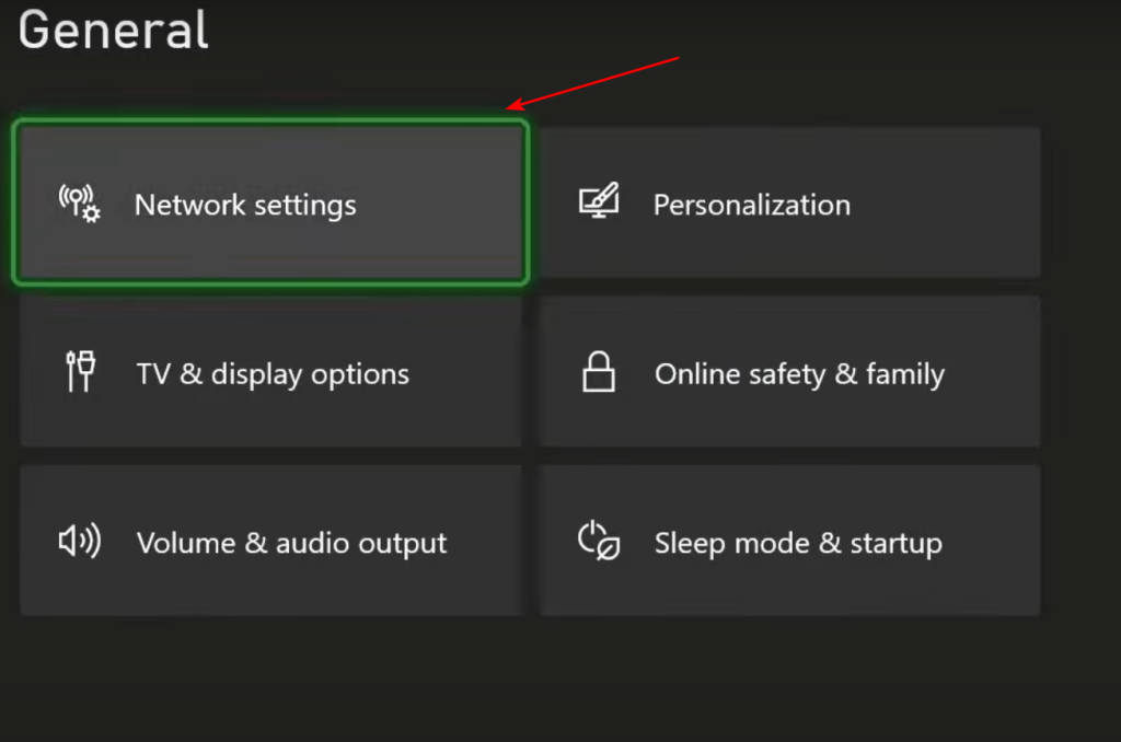 How to Start Network Settings on Xbox