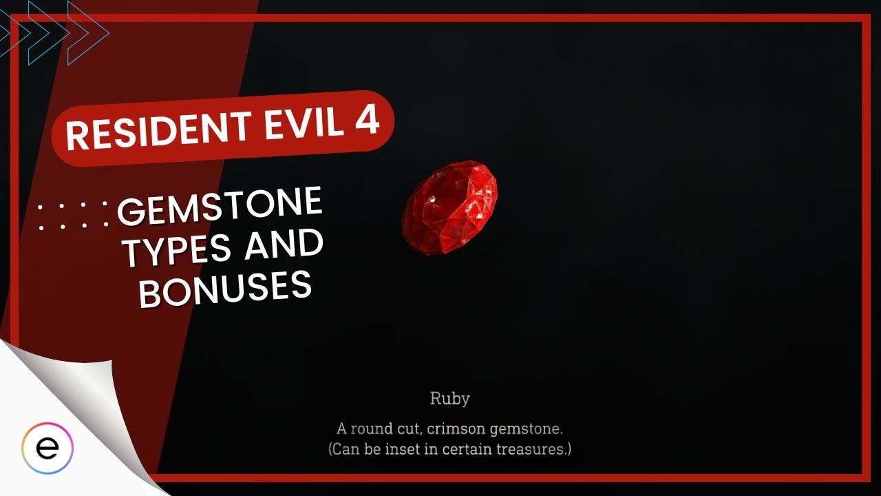 Resident Evil 4 Gemstone Types And Bonuses [Explained] featured image