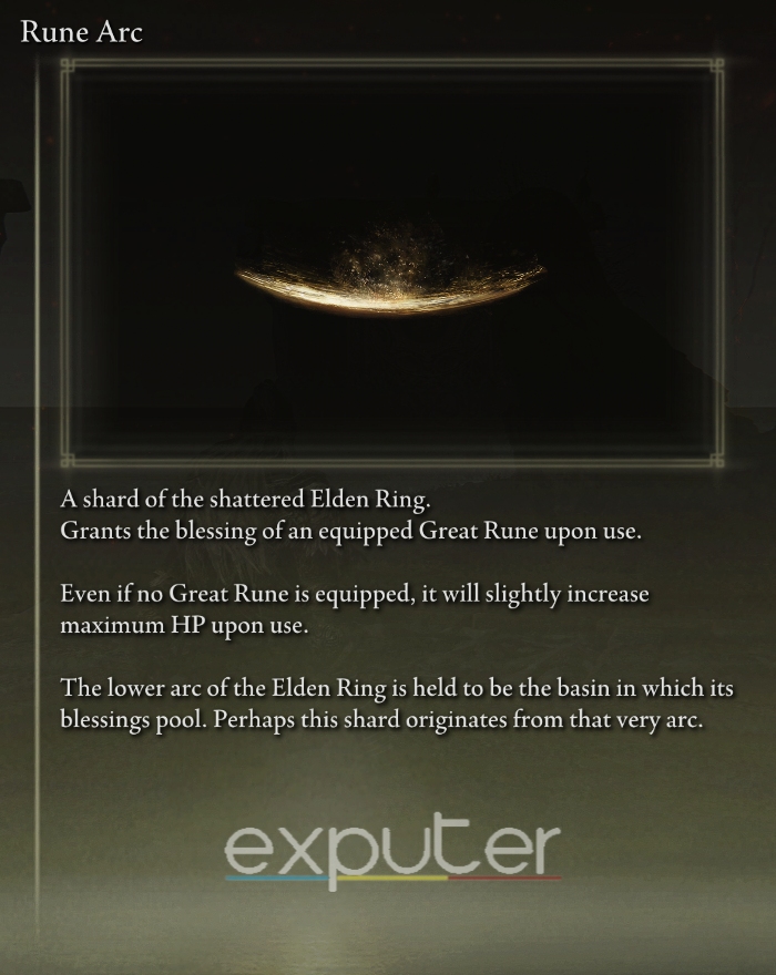 Rune Arc Elden Ring