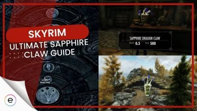 The Ultimate Skyrim Sapphire Claw