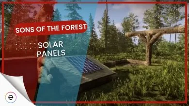 Sons of the Forest: Solar Panel