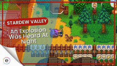 an explosion was heard at night in stardew valley