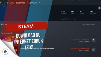 Fix Steam Download No Internet Connection