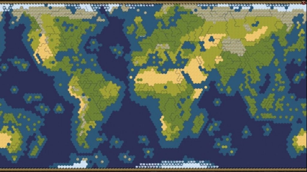 TSL Earth map