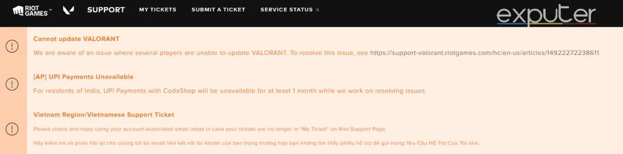 How to check Riot support ticket when you can no longer login to
