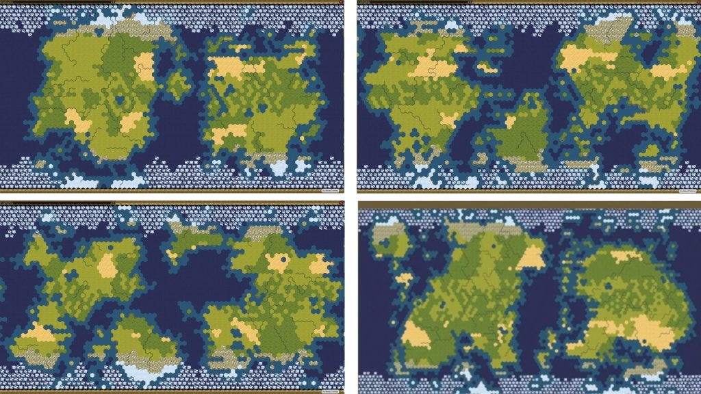 Terra map civ 6