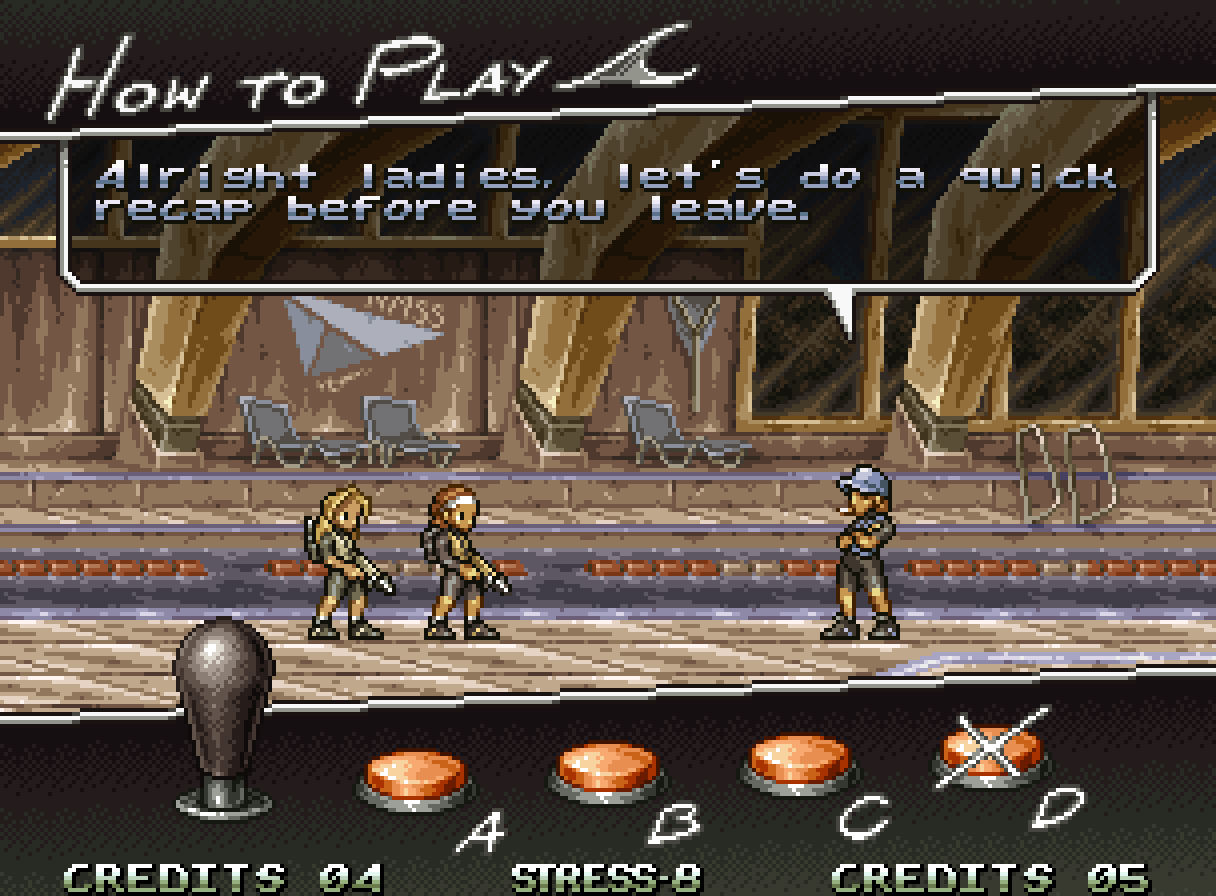 The tutorial screen from Aqua Ippan Demo.