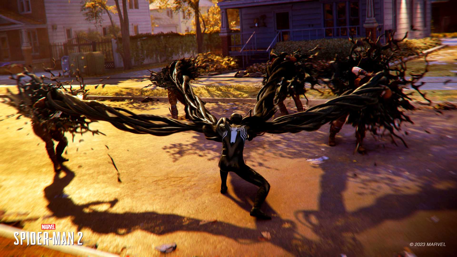 The Symbiote feels alive in Marvel's Spider-Man 2, featuring gameplay reminiscent of Web of Shadows and Shattered Dimensions.