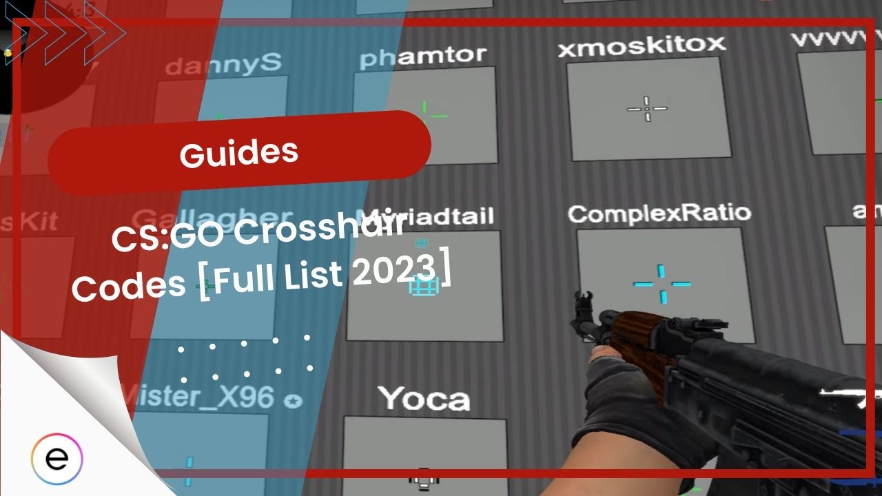 Best CSGO Crosshairs 15 Pro Players Crosshair Settings