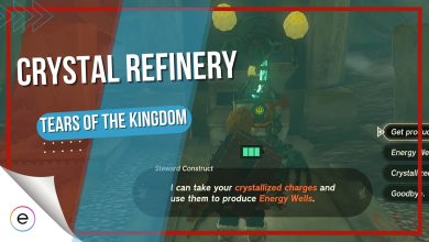 crystal refinery location in tears of the kingdom