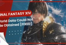 how to fix ffxiv world data could not be obtained error