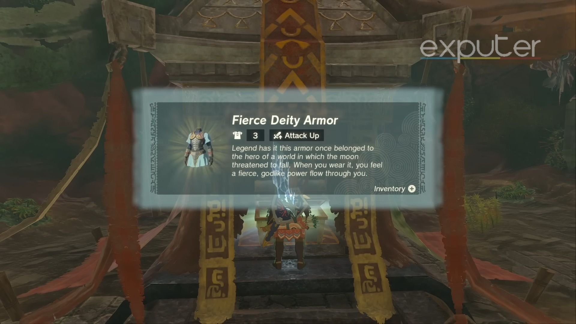 Fierce Deity Armor Tears of the Kingdom.