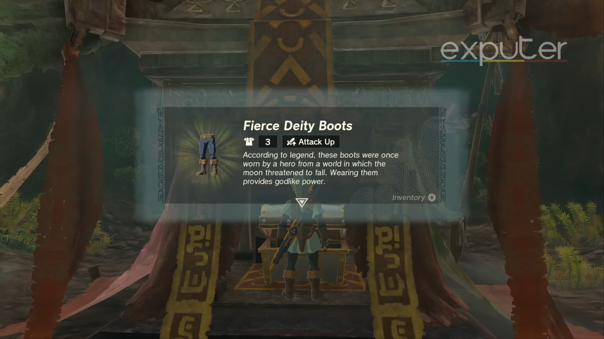 Fierce Deity Boots.