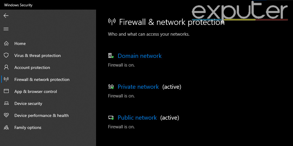 Disable Windows Defender firewall to fix the ea app