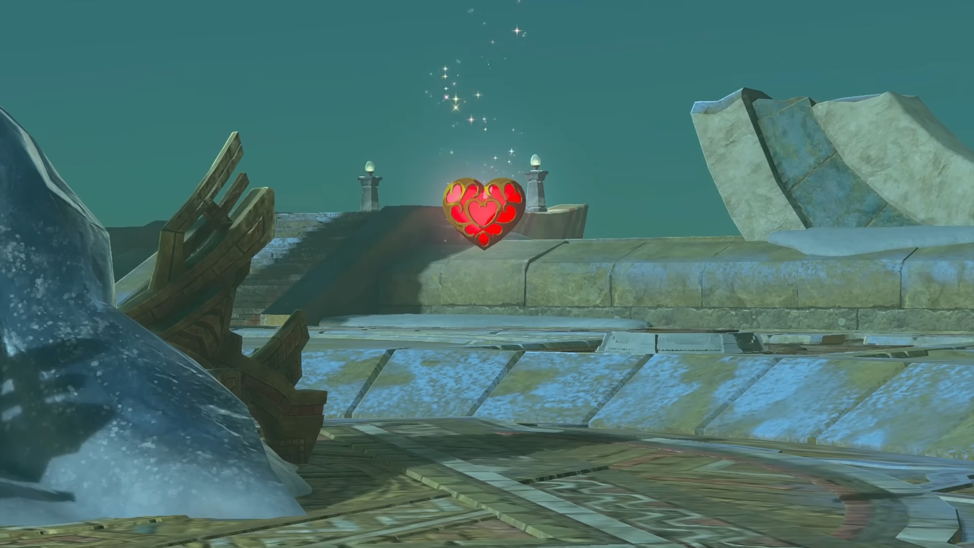 Tears of the Kingdom Wind Temple Gears Heart Container 