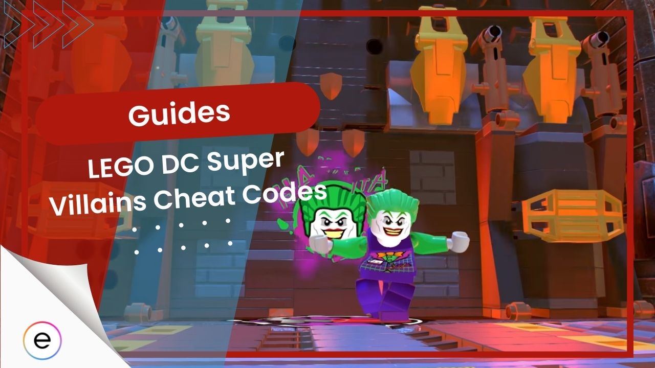 LEGO DC Super Villains Characters Cheat Codes