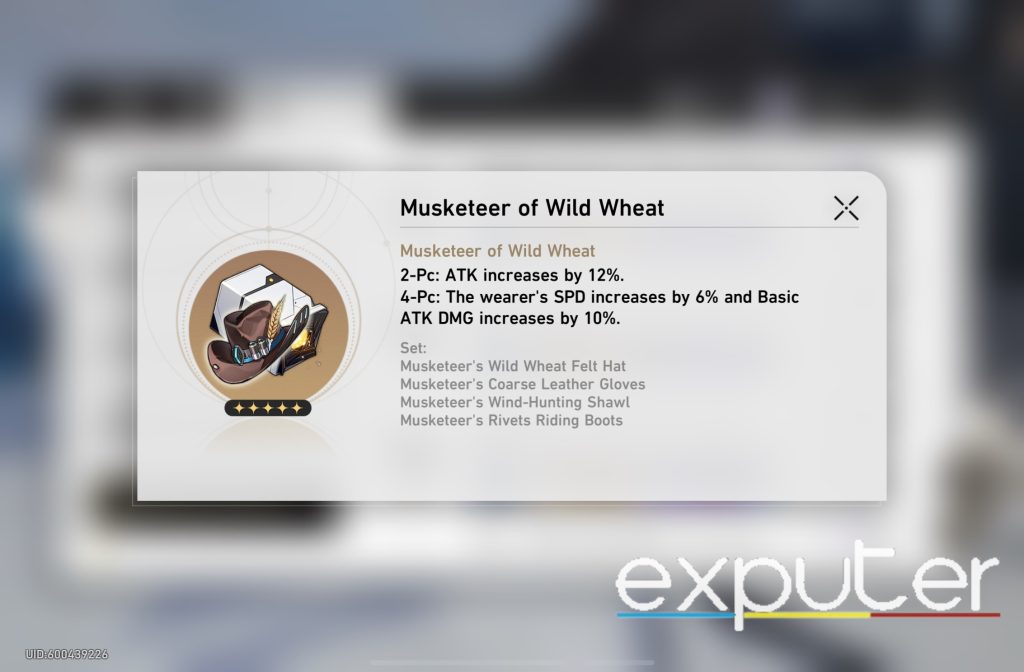 Musketeer Of Wild Wheat