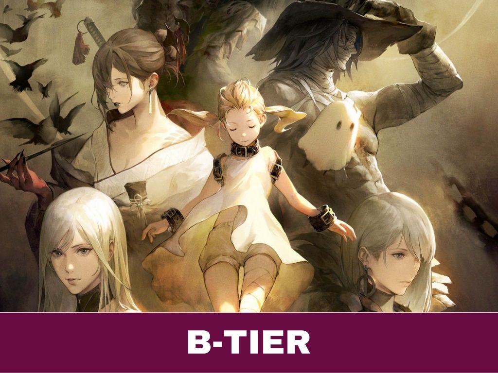 B tier Characters - Nier Reincarnation Tier List 