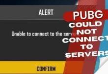 PUBG error could not connect to server fix