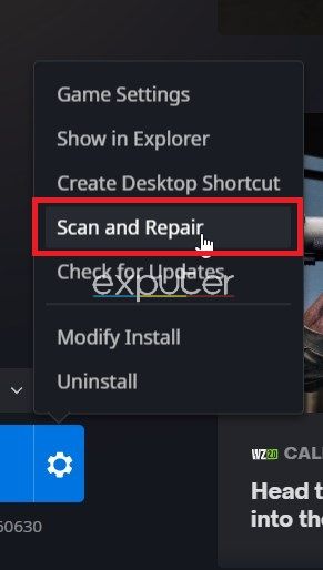 Scan and Repair