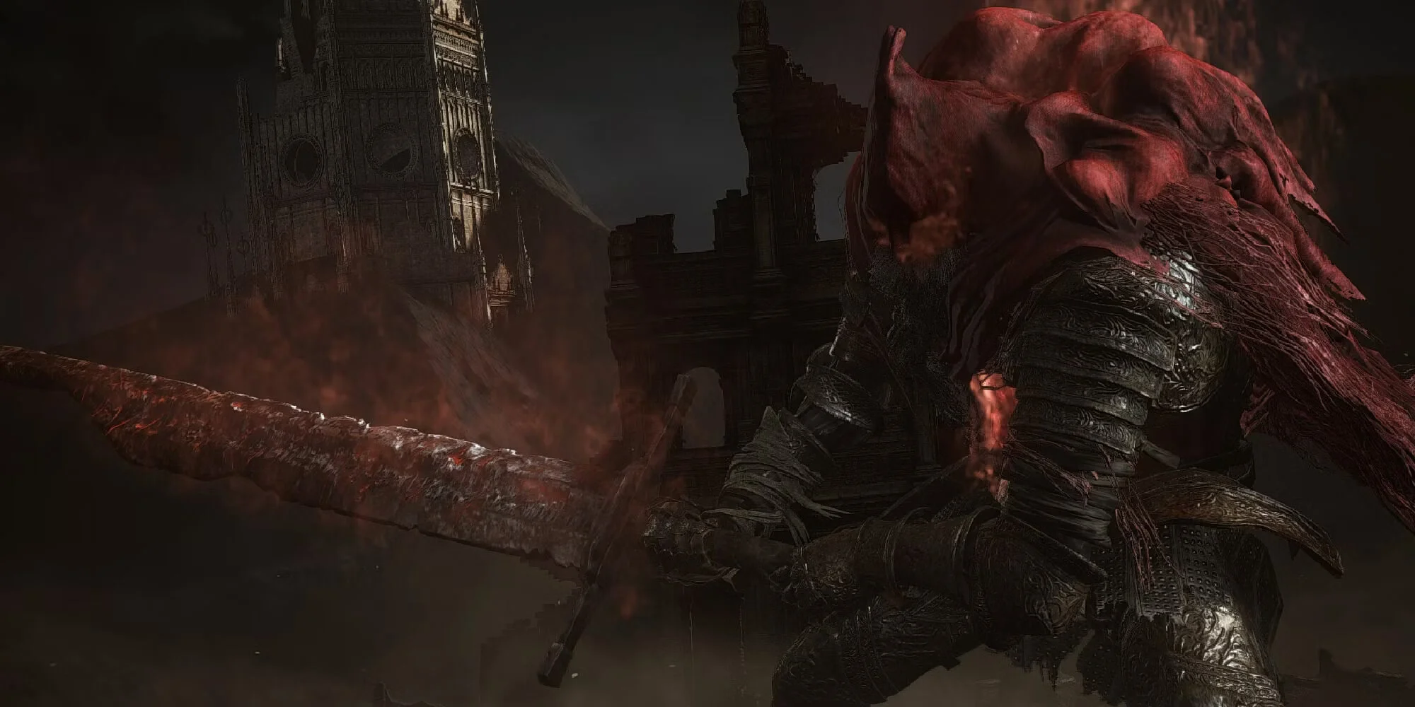 Slave Knight Gael - The final obstacle of The Ringed City is a fight you'll never forget