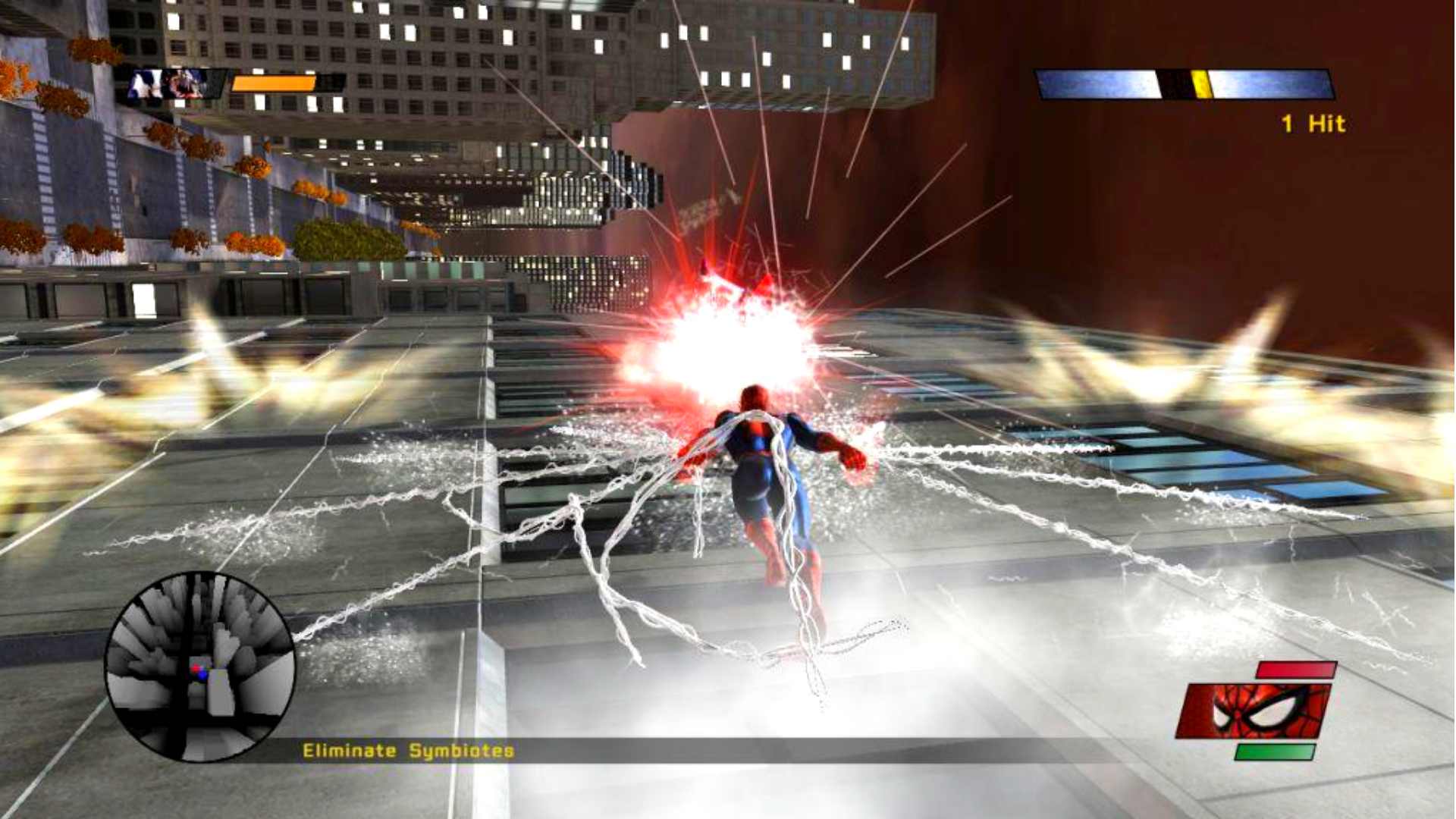 Spider-Man Web of Shadows features the greatest combat seen in Spider-Man games to date.