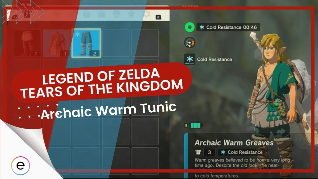 Where to find Cold Resistance armor - The Legend of Zelda: Tears of the  Kingdom