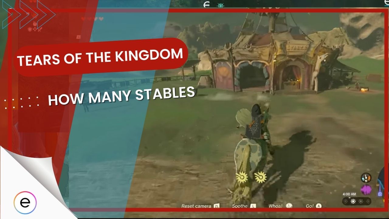 Zelda Tears of the Kingdom How Many Stables