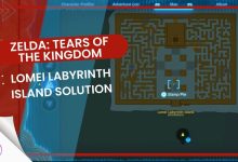 Tears of the Kingdom lomei labyrinth