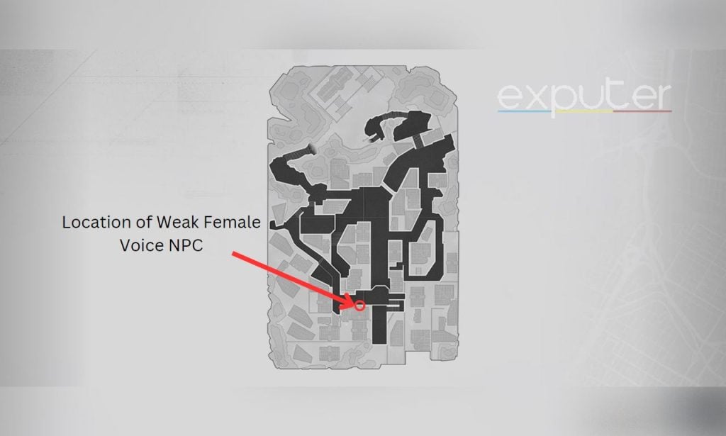 Location Weak Female Voice NPC 