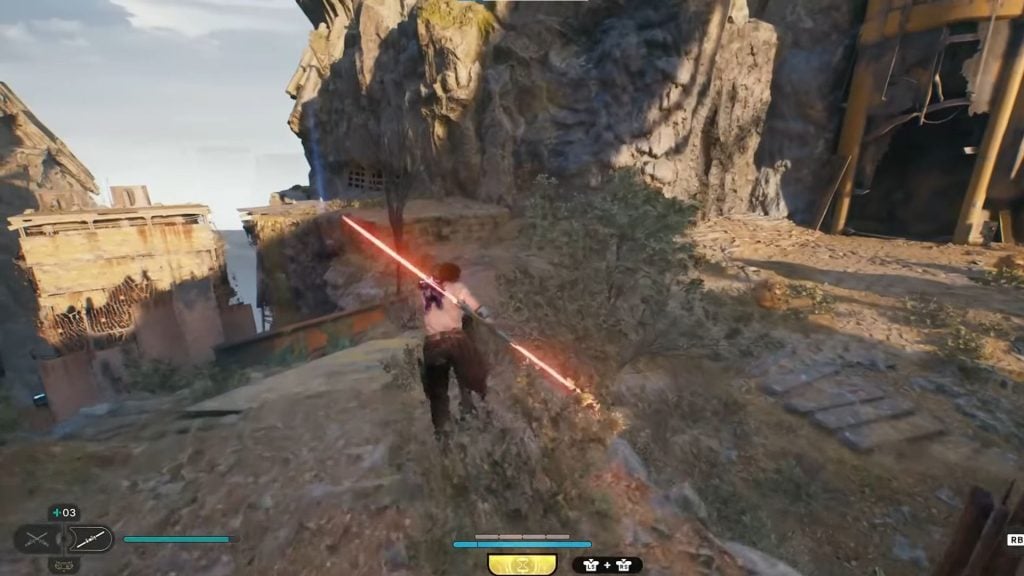  Red Lightsaber In Game