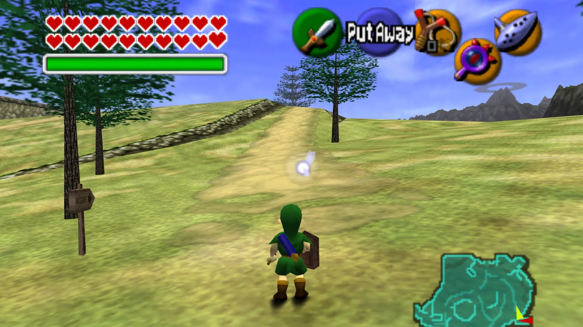 With Ocarina of Time, the series entered the 3D realm for the first time