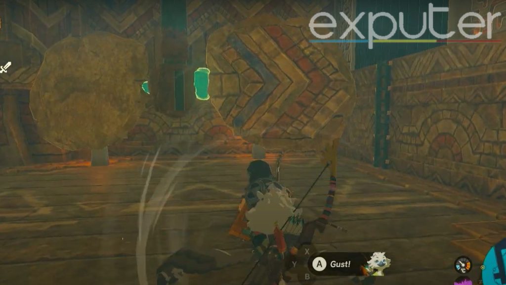 Image shows Zelda Tears of the Kingdom 3rd Lock Stone Blocks 