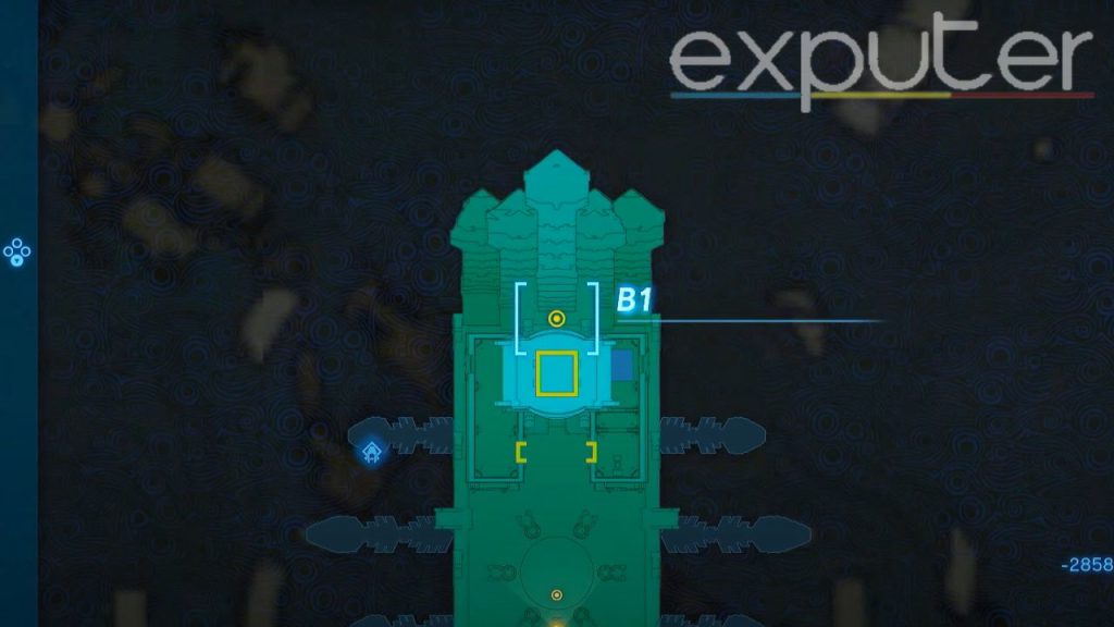 Image shows Zelda Tears of the Kingdom Location of 5th Lock 