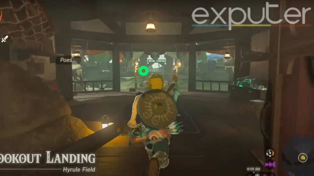 Image shows Zelda Tears Of The Kingdom Lookout Landing