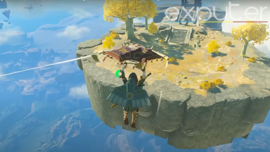 Zelda Tears Of The Kingdom_ Paraglider Gameplay