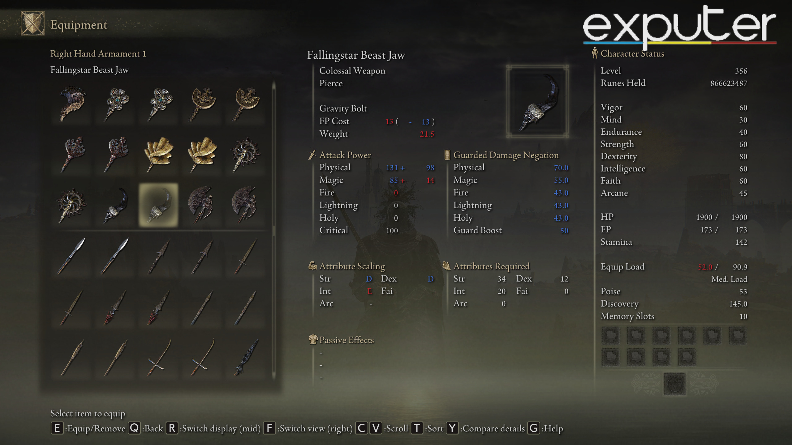 elden ring best colossal weapons 