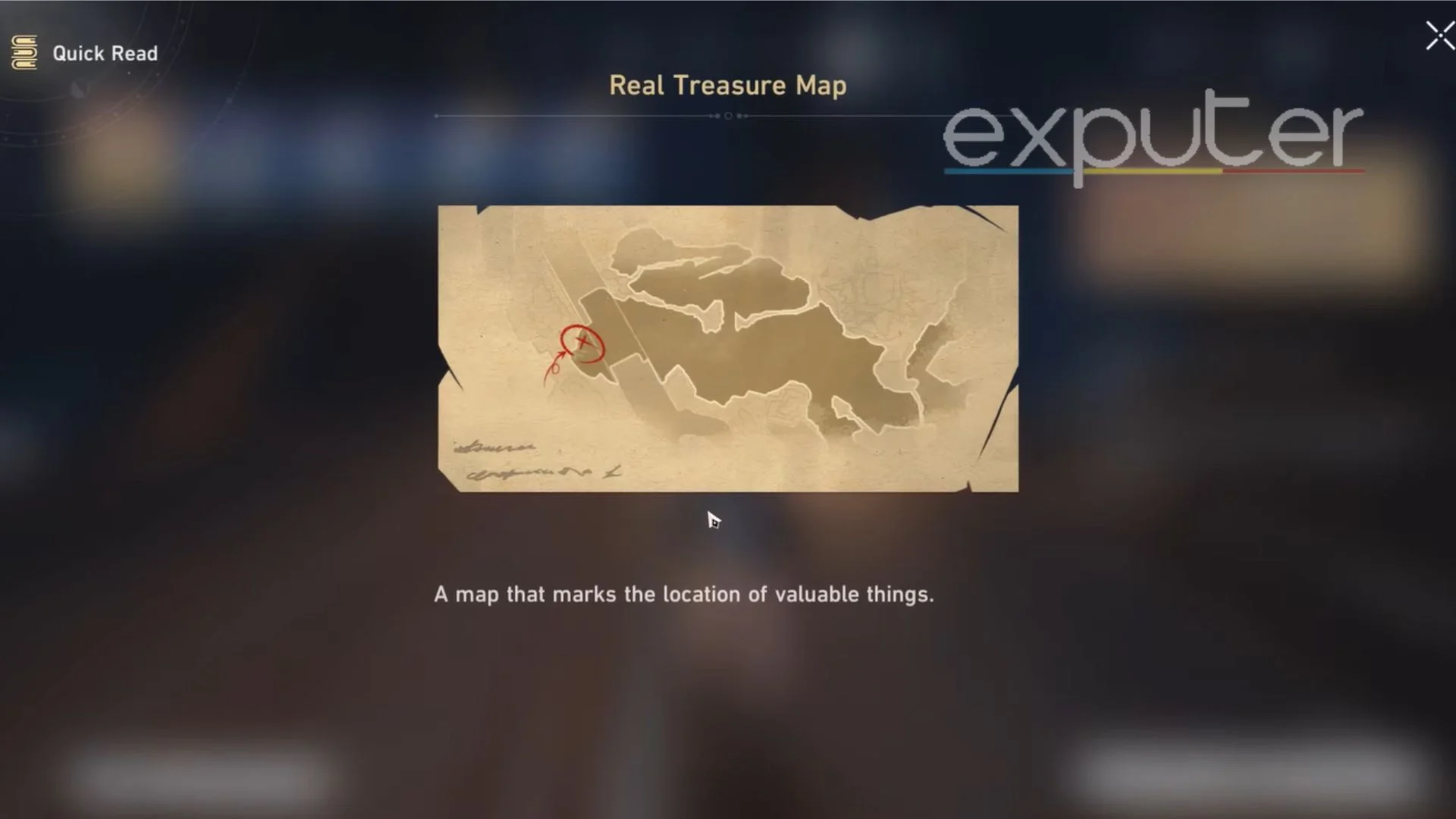 Honkai Star Rail Real Treasure Map - Hold To Reset