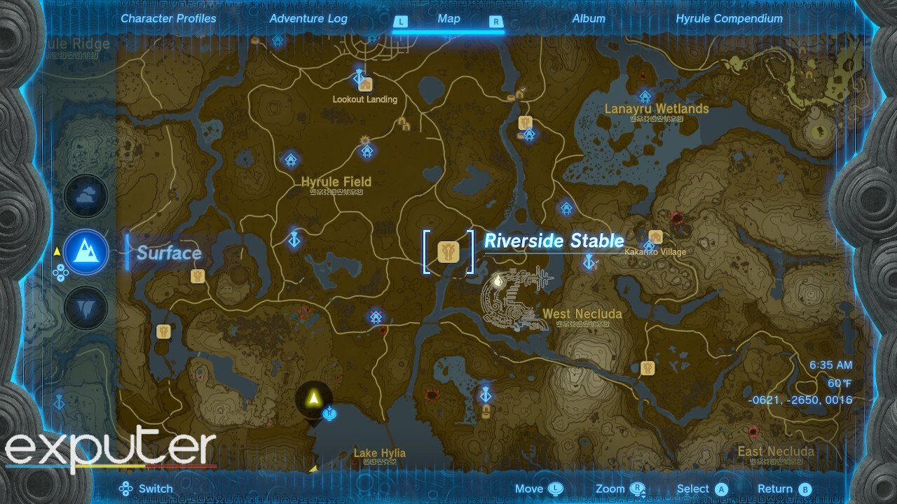 tears of the kingdom stables locations