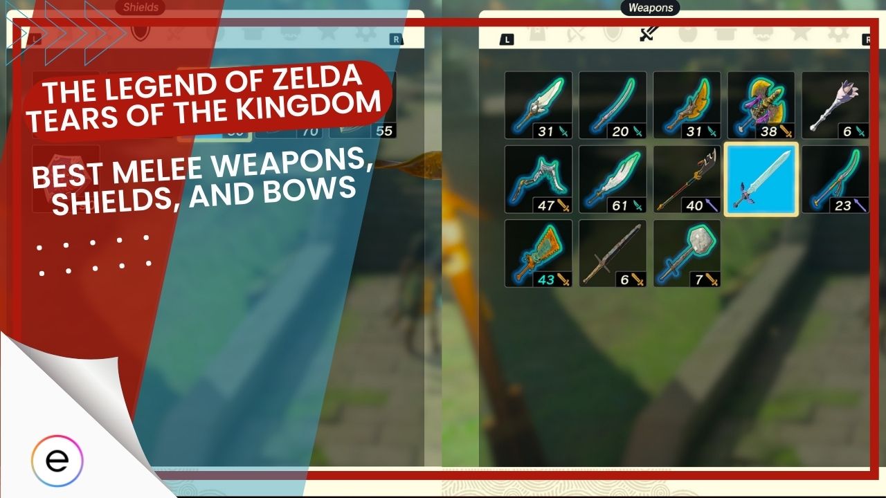 best weapons tears of the kingdom