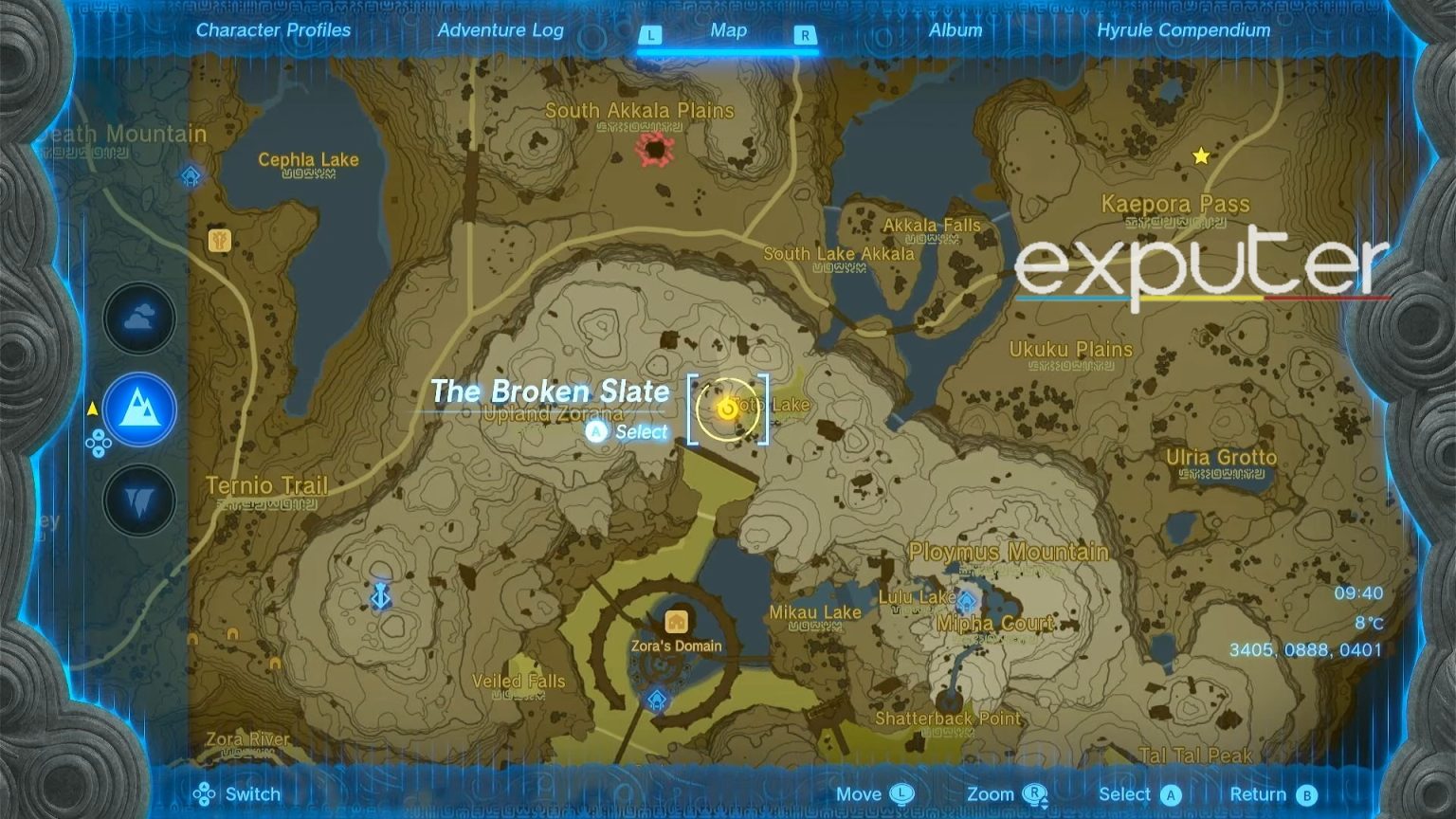 Zelda Tears of the Kingdom: How To Do The Broken Slate - eXputer.com