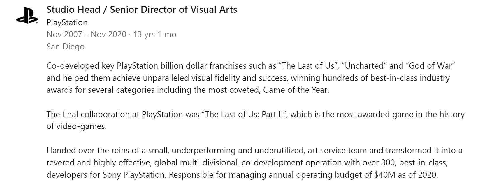 The Last of Us revenue