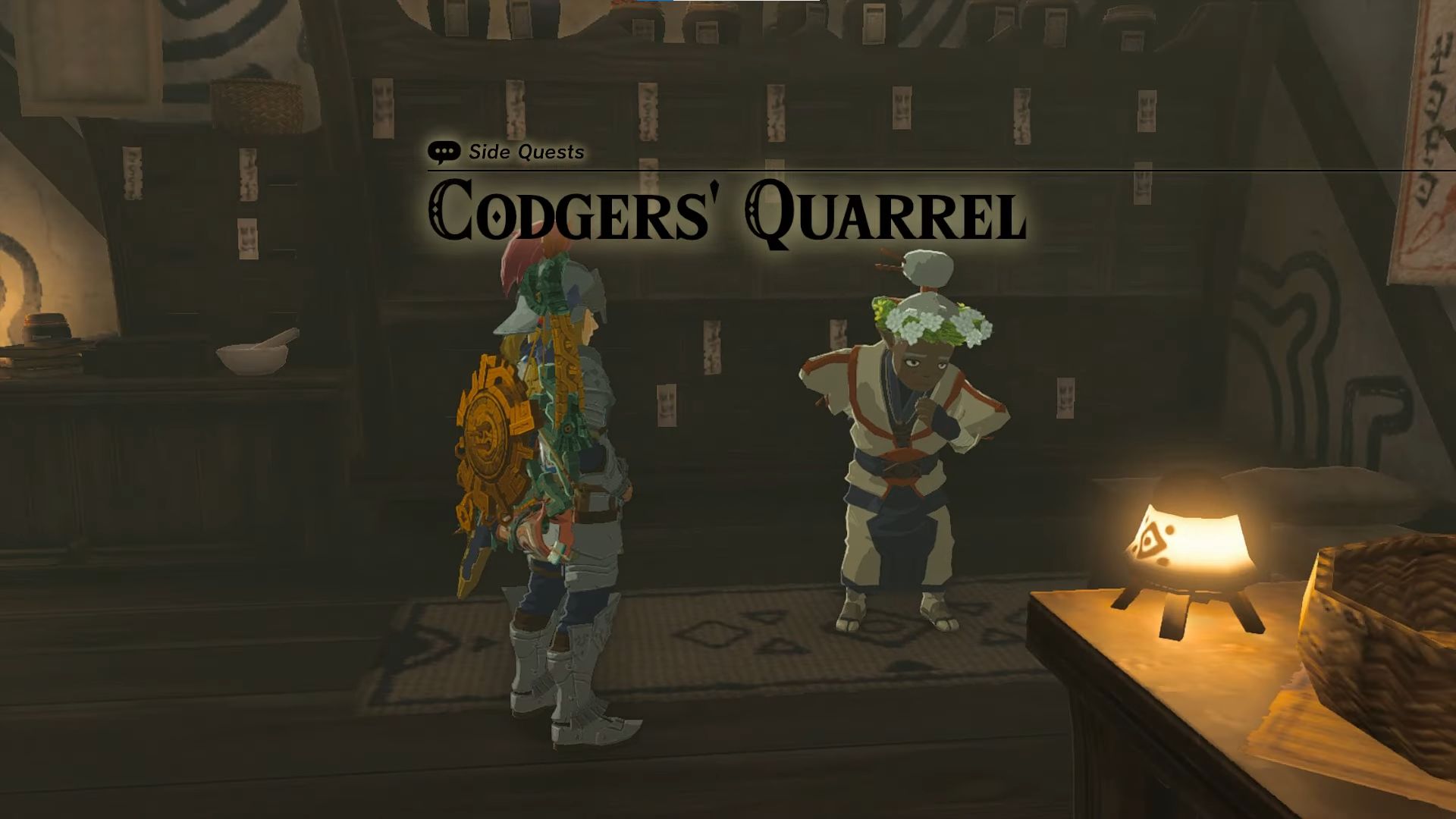 Codgers Quarell Side Quest