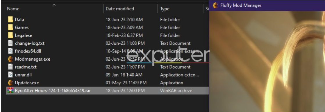 Mod into the Fluffy Mod Manager folder Copy Paste 