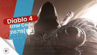 Diablo 4 Error Code 316719 [FIX]. (image by eXputer)