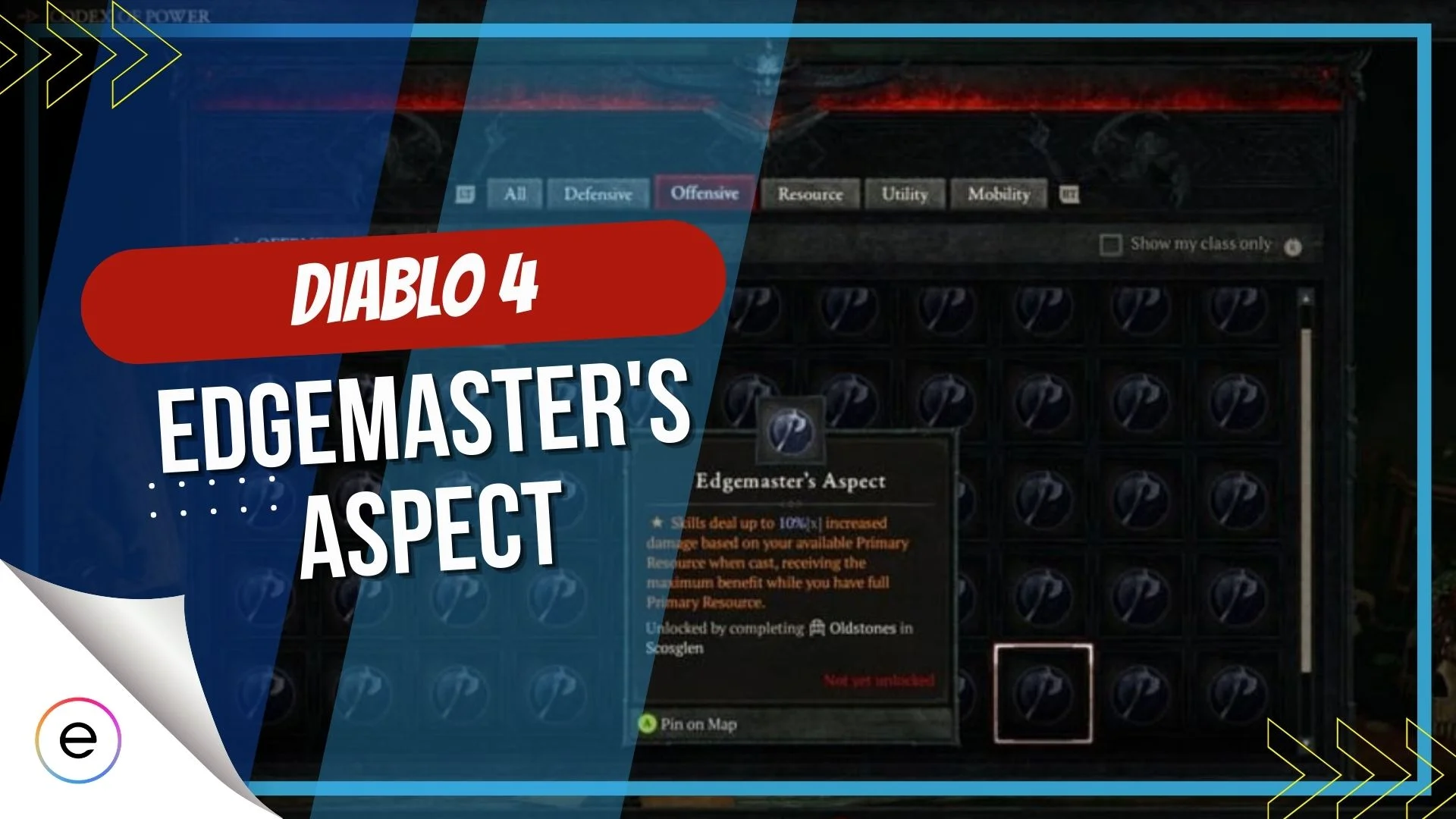How To Get Edgemaster's Aspect in Diablo 4