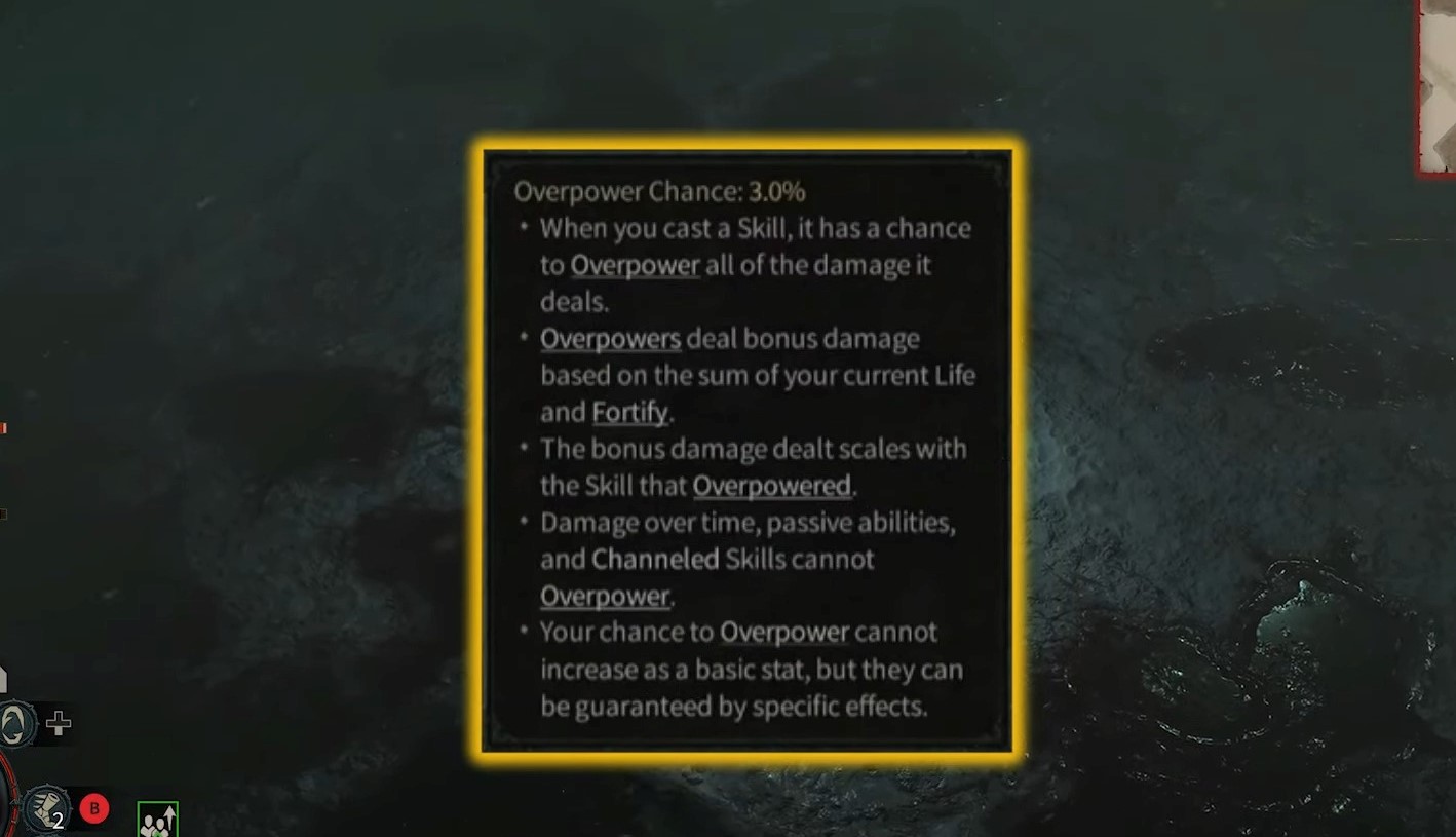 Diablo 4 Overpower How Overpower Works 