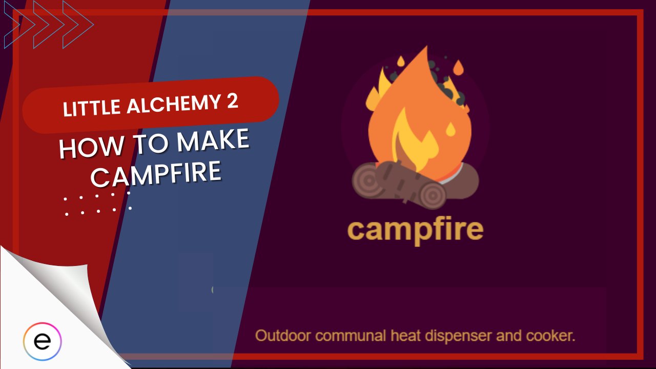 Making campfire in little Alchemy 2